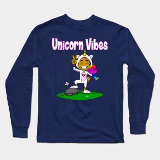 Unicorn Vibes Long Sleeve T-Shirt